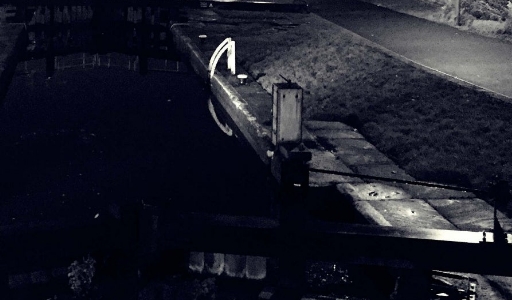 Canal at night