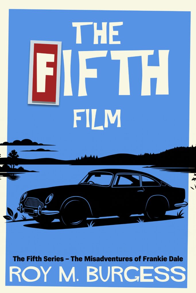 The Fifth Film cover features a silhouette of a vintage car next to a lake.
